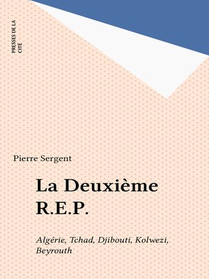 cover image of La Deuxième R.E.P.